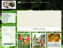 Tablet Screenshot of hanafarms.com